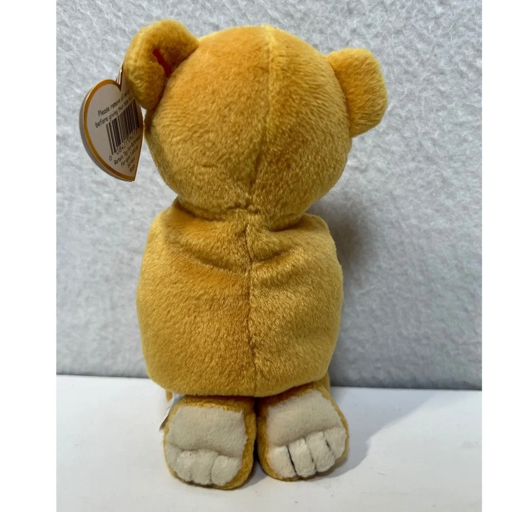 Ty Beanie Baby Hope the Praying Bear 1998 Retired Tan Plush‎ with Tags